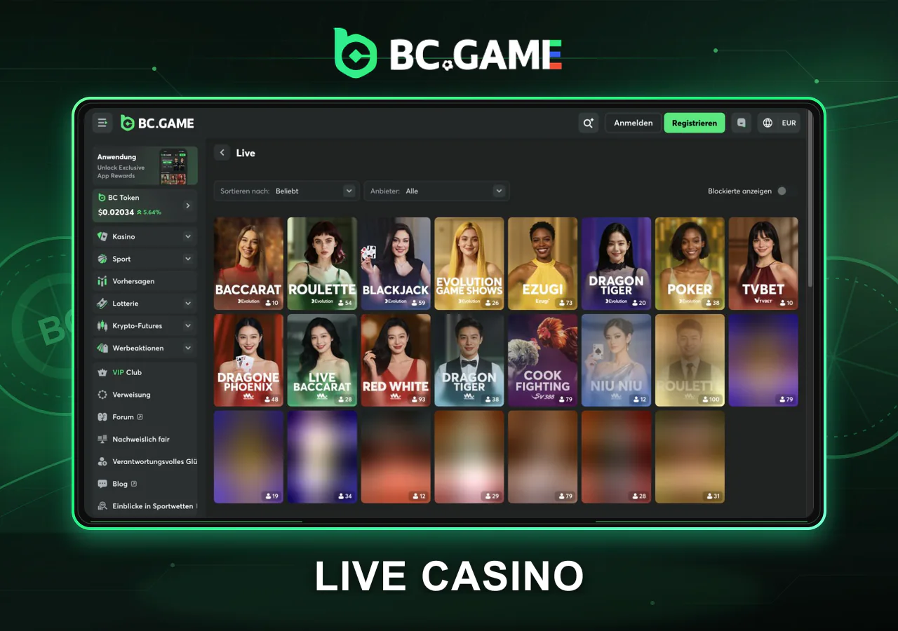 VOR- UND NACHTEILE VON BC GAME auf BC.Game