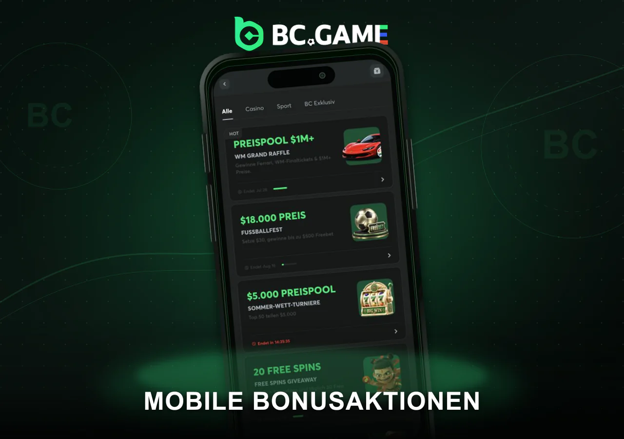 Mobile Bonusaktionen